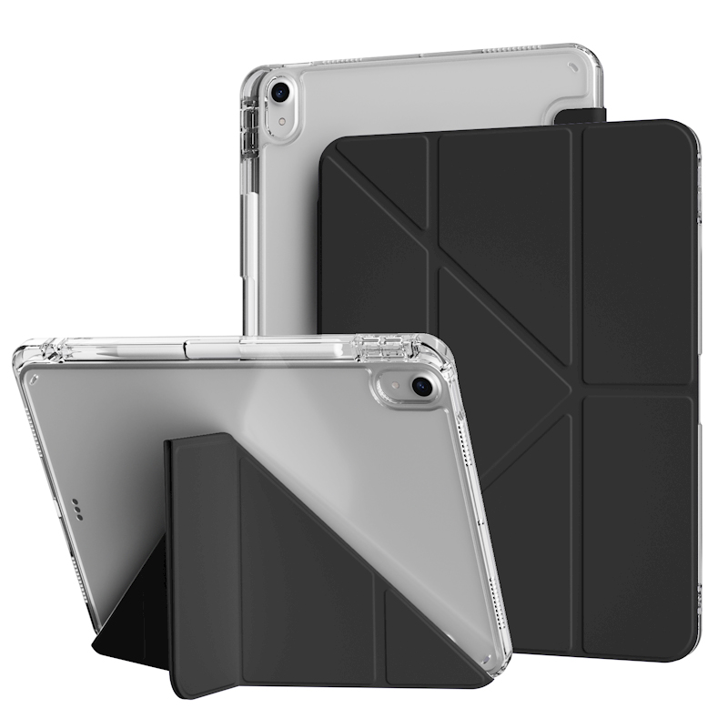 タブレットケース タブレットケース 透明ソフト筆槽付き保護カバー