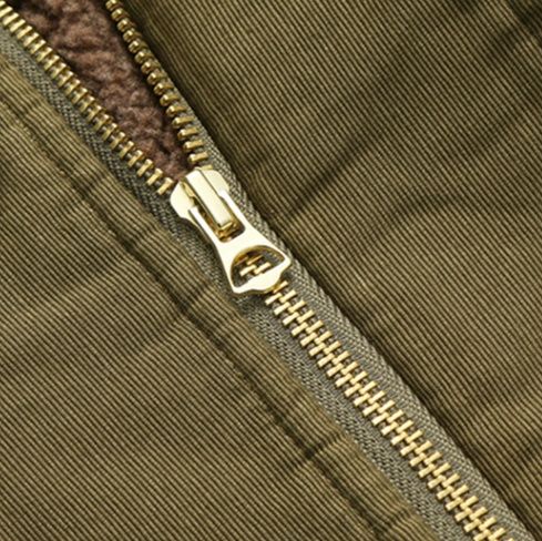 裏ボア付き実用ワークジャケット ミリタリージャケット