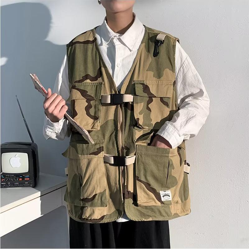 多機能戦術ユーティリティベスト　ミリタリージャケット 