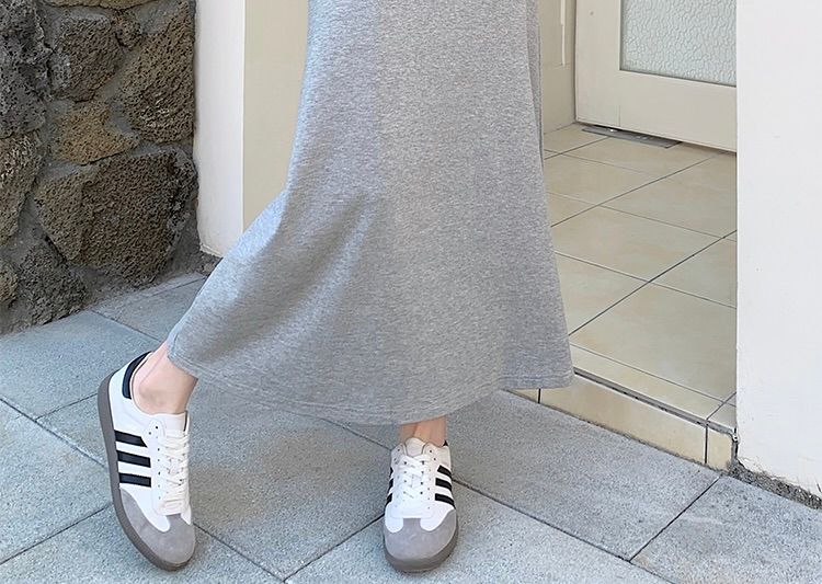 タイトスカート 体型美人見えタイトスカートロング丈