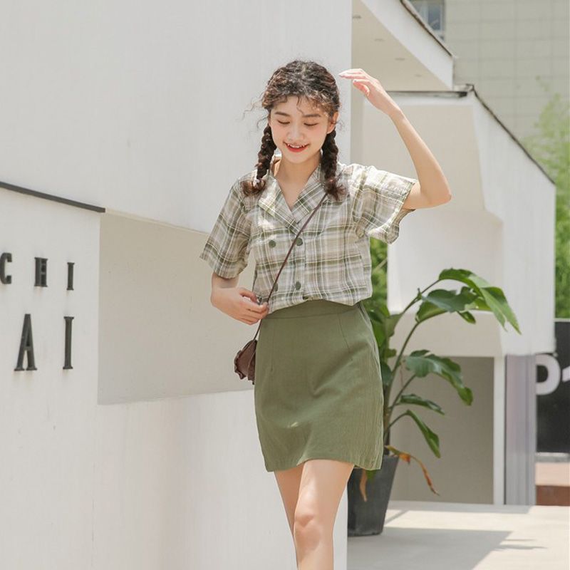 タイトスカート 美脚見せハイウエストタイトミニスカート