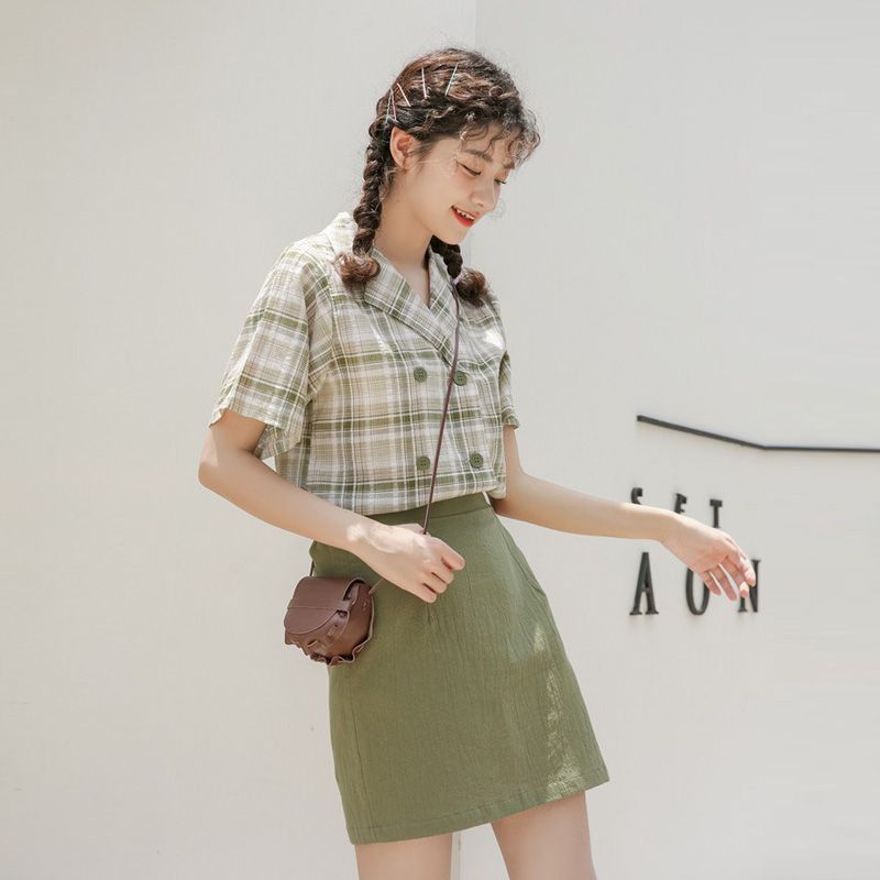 タイトスカート 美脚見せハイウエストタイトミニスカート