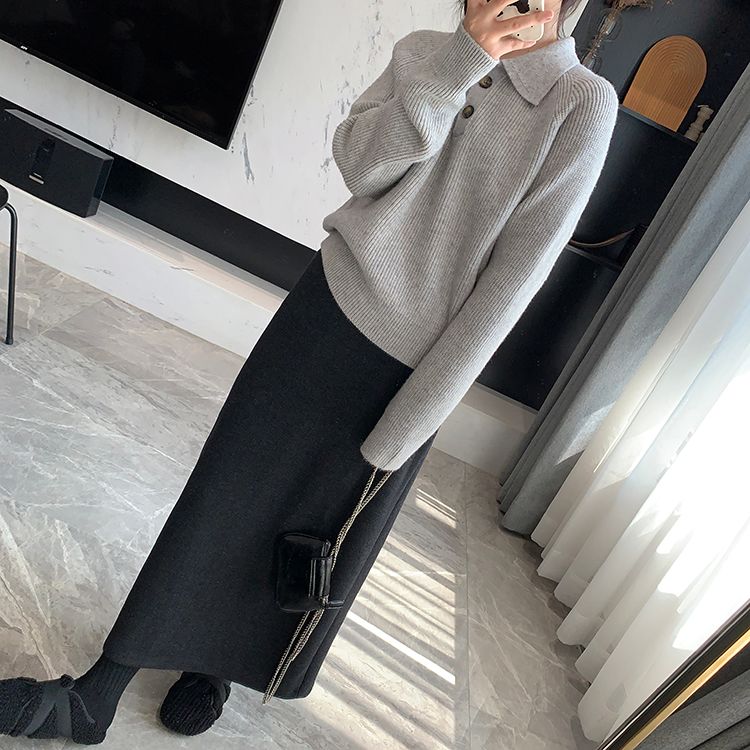 タイトスカート 大人上品な体型カバー美脚タイトスカート