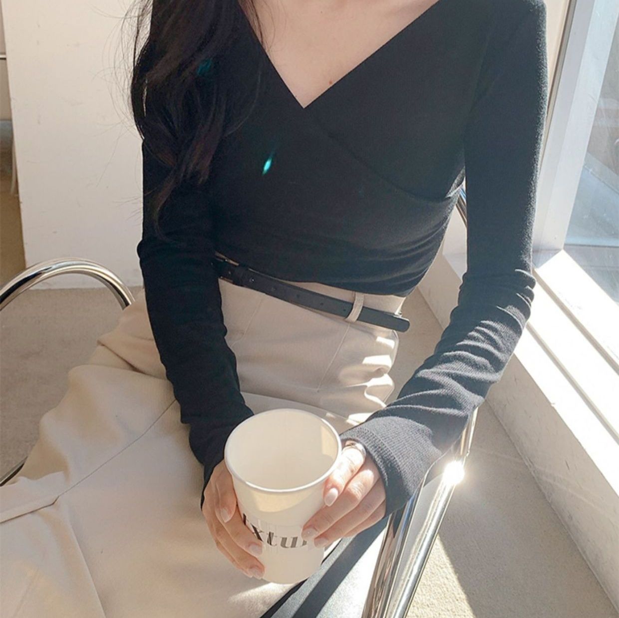 タイトスカート 上品な大人スタイル美脚見せタイトスカート