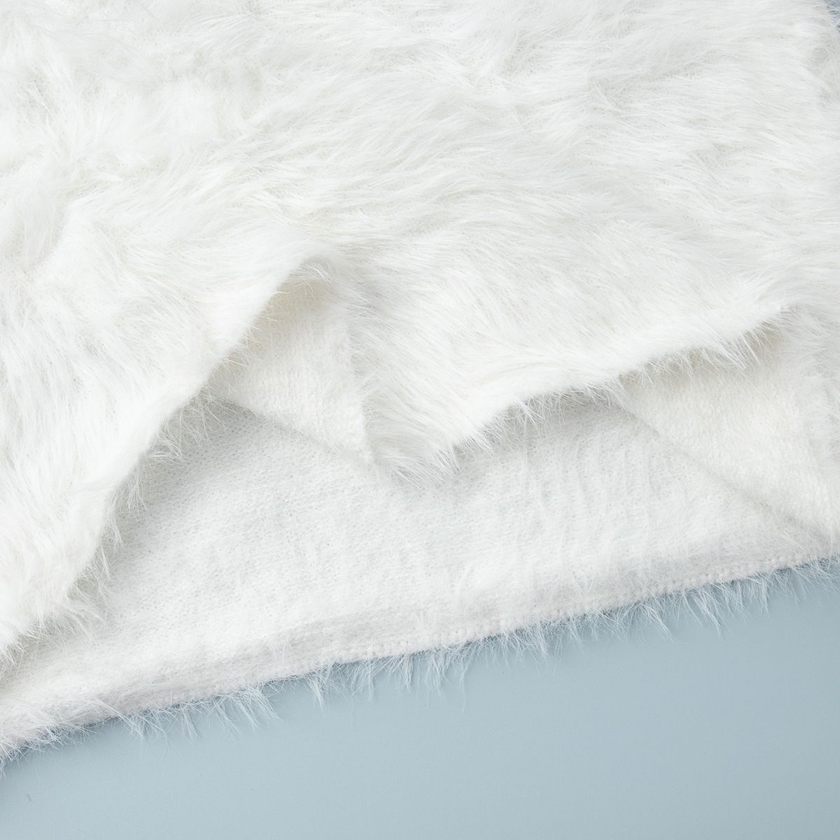 タイトスカート ふわふわ素材のタイトロングスカート