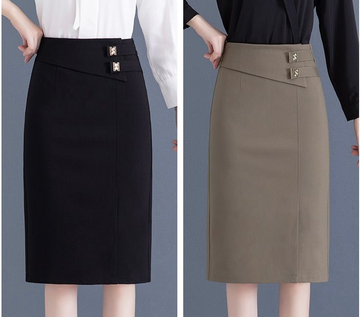 タイトスカート スリット入りタイトスカート