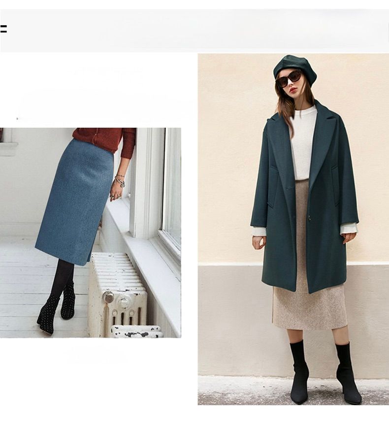 タイトスカート 上品な編み地風ハイウエストタイトスカート