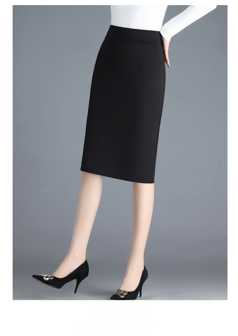 タイトスカート 大人の品格漂うベーシックタイトスカート