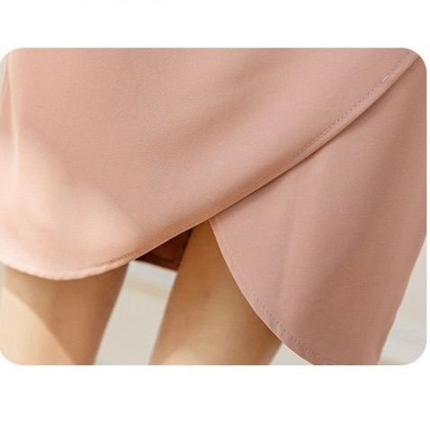 タイトスカート サイドドレープラップタイトスカート