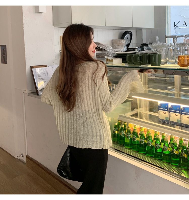 タイトスカート 編み地素材のハイウエストロングタイトスカート