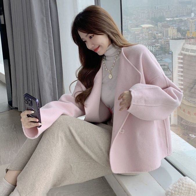 タイトスカート 編み地素材のハイウエストロングタイトスカート