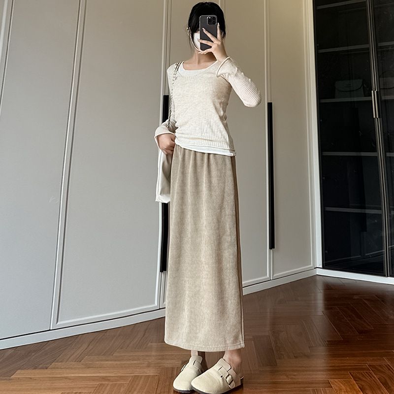 タイトスカート 秋冬用タイトスカート