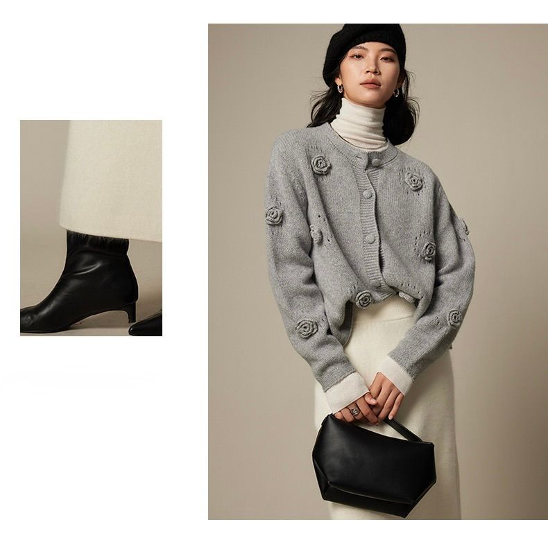 タイトスカート 起毛素材のすっきりシルエットロングタイトスカート