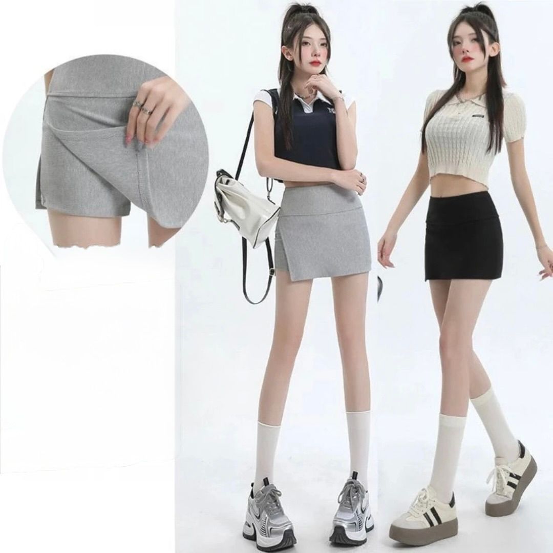 タイトスカート 　ハイウエストタイトミニスカート