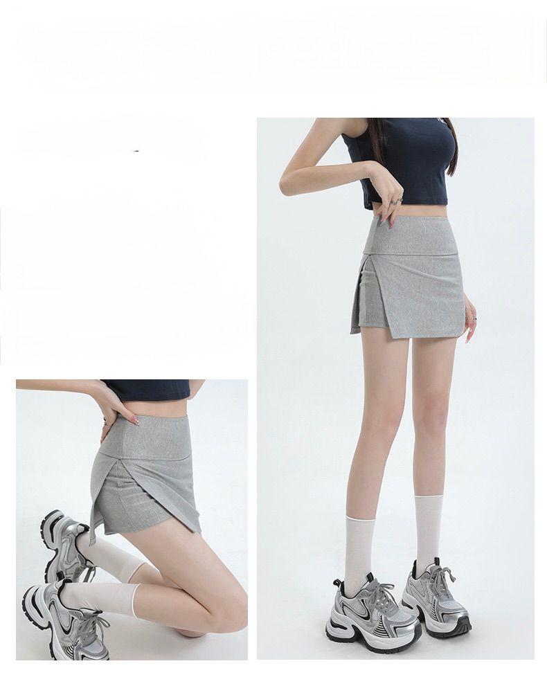 タイトスカート 　ハイウエストタイトミニスカート