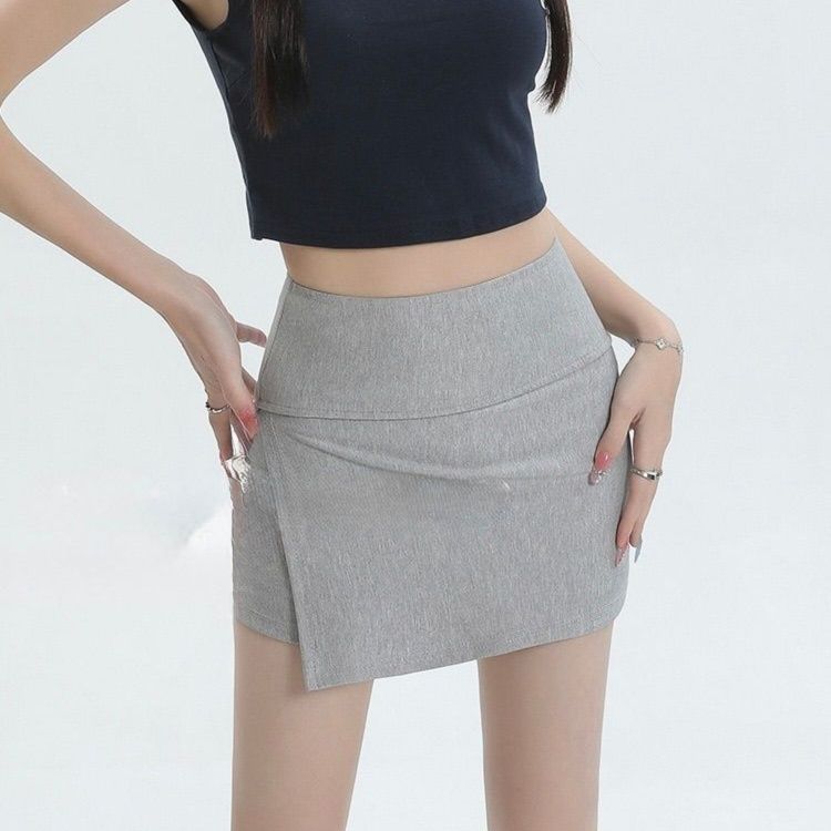 タイトスカート 　ハイウエストタイトミニスカート