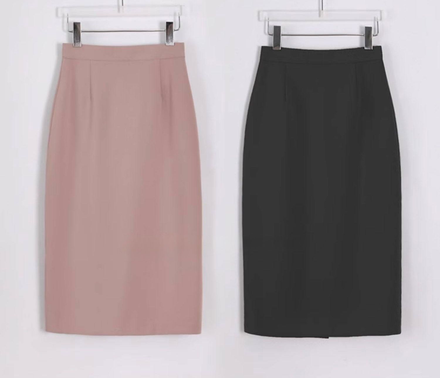 タイトスカート 上品な大人のオフィススタイルひざ丈タイトスカート