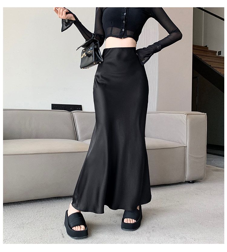 タイトスカート エレガント美脚マーメイドタイトスカート