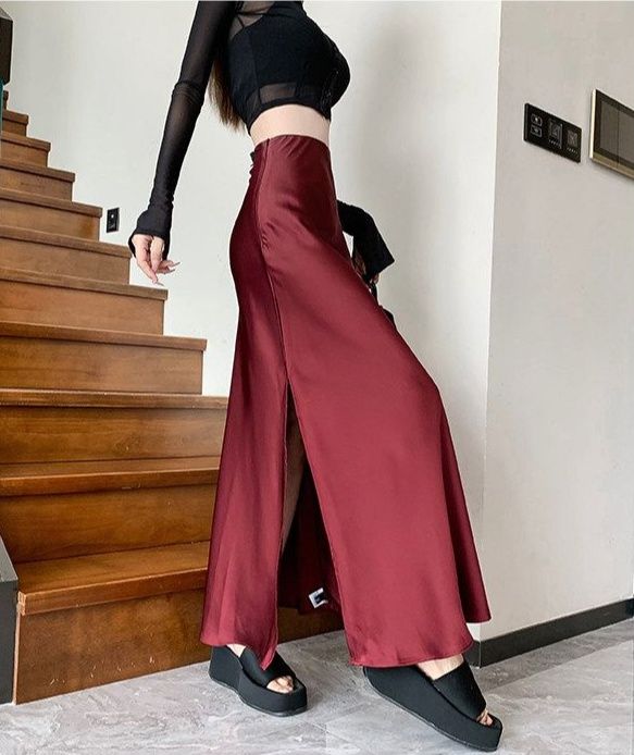 タイトスカート エレガント美脚マーメイドタイトスカート