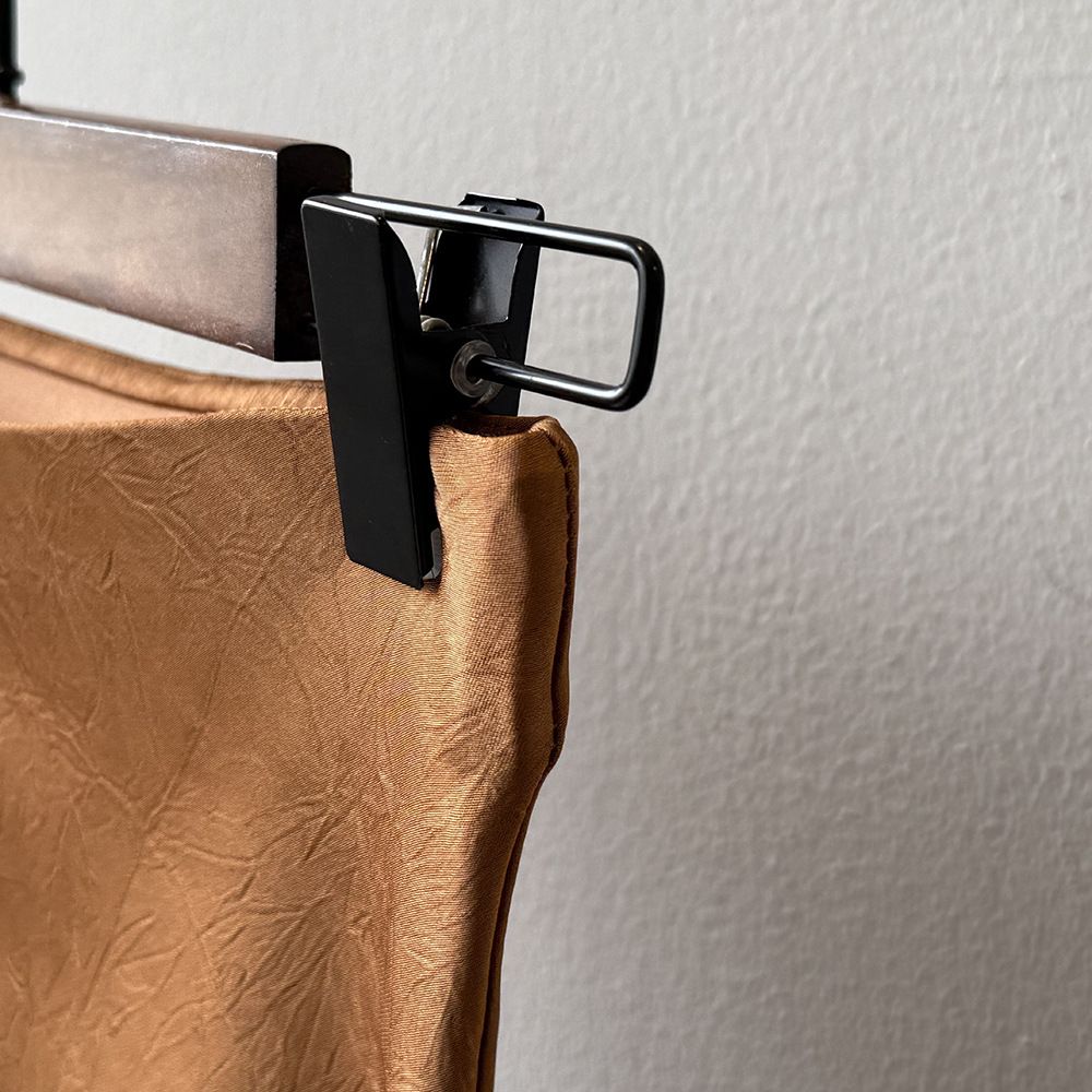 タイトスカート サイドスリット入りサテン調タイトスカートマキシ丈