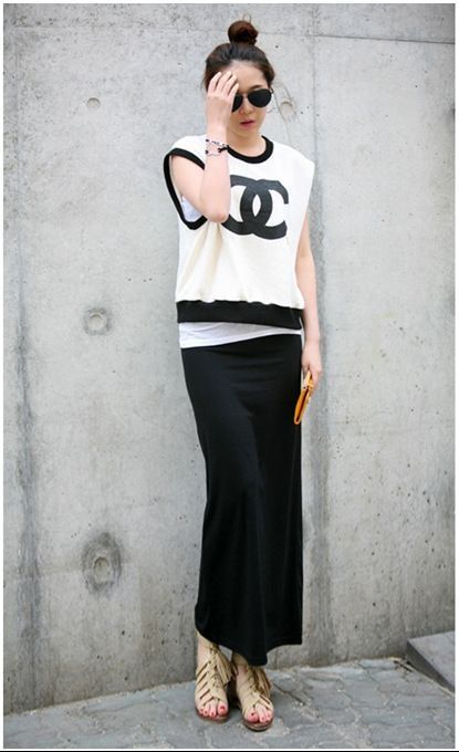 タイトスカート サイドドレープデザインタイトスカートロング