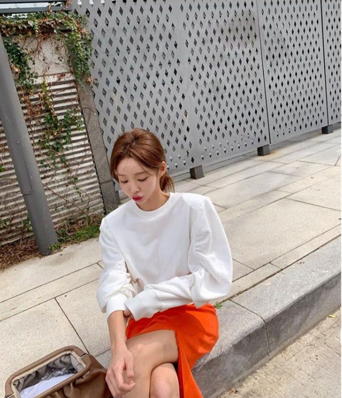 タイトスカート フロントスリット入りタイトスカートロング丈