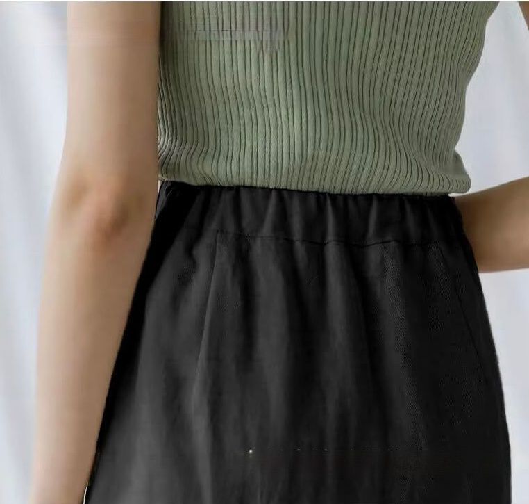 タイトスカート サイドスリット入りハイウエストタイトスカート