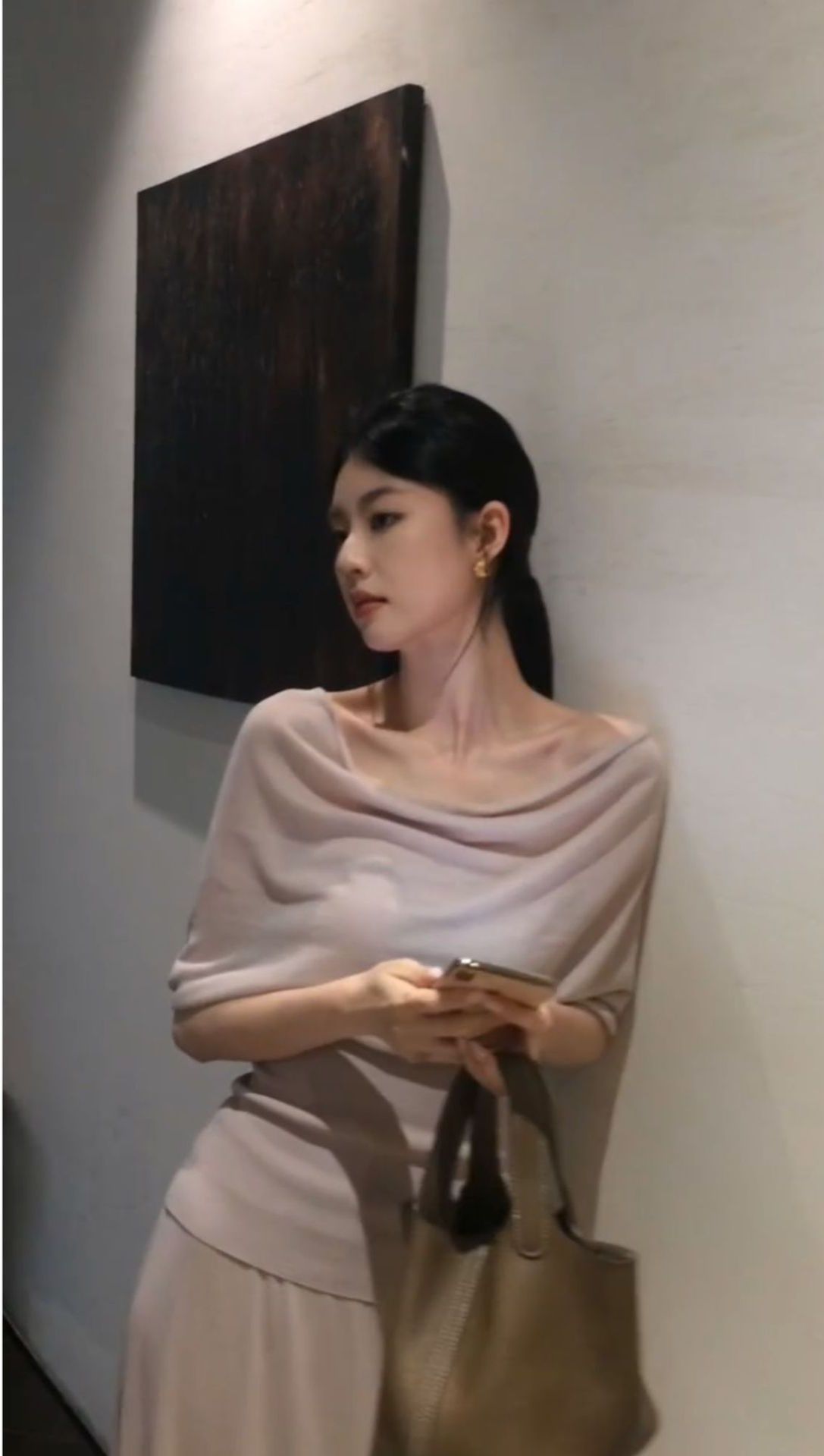 タイトスカート ドレープトップス付きタイトシルエットマキシスカート