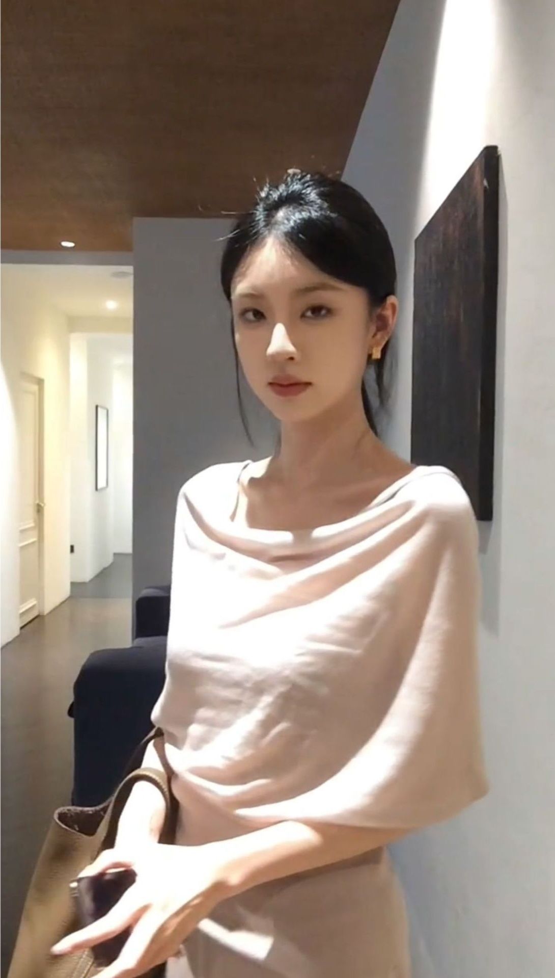 タイトスカート ドレープトップス付きタイトシルエットマキシスカート