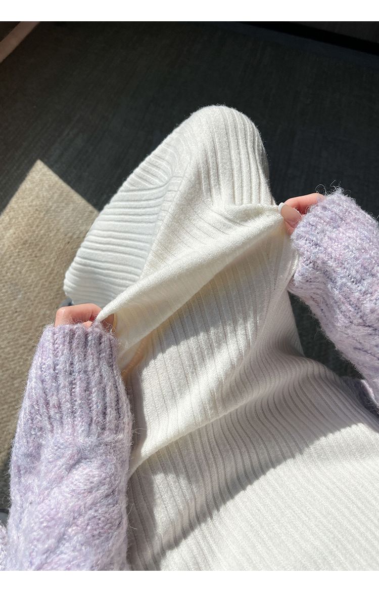 タイトスカート 細プリーツニットタイトスカートマキシ丈