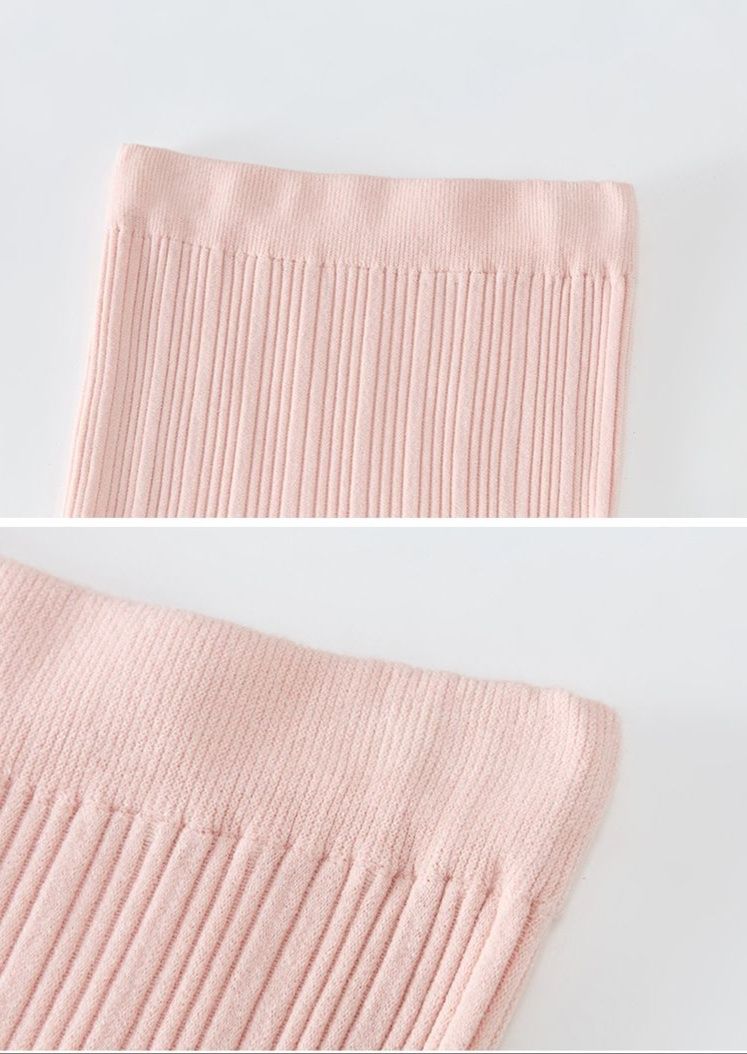 タイトスカート 細プリーツニットタイトスカートマキシ丈