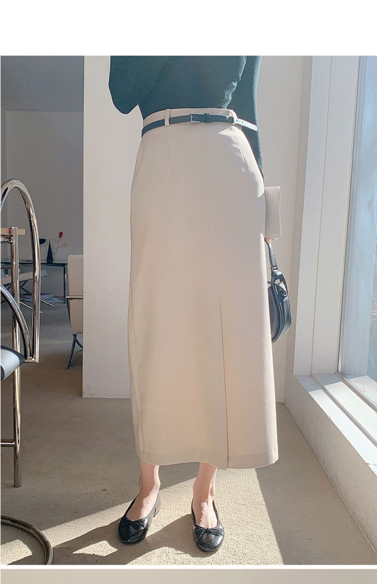 タイトスカート 上品な大人スタイル美脚見せタイトスカート