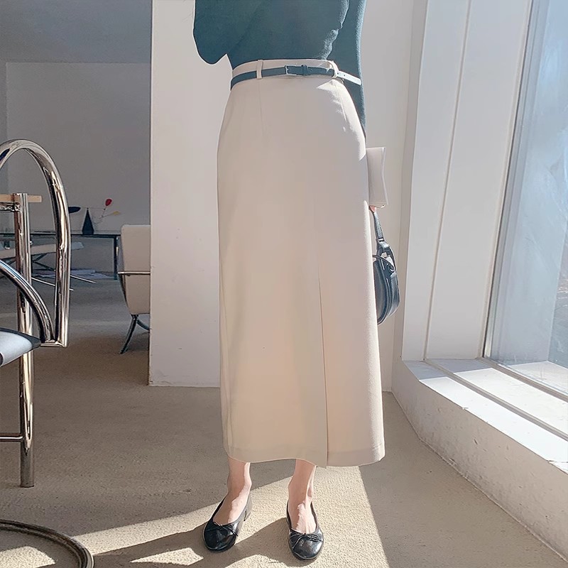 タイトスカート 上品な大人スタイル美脚見せタイトスカート