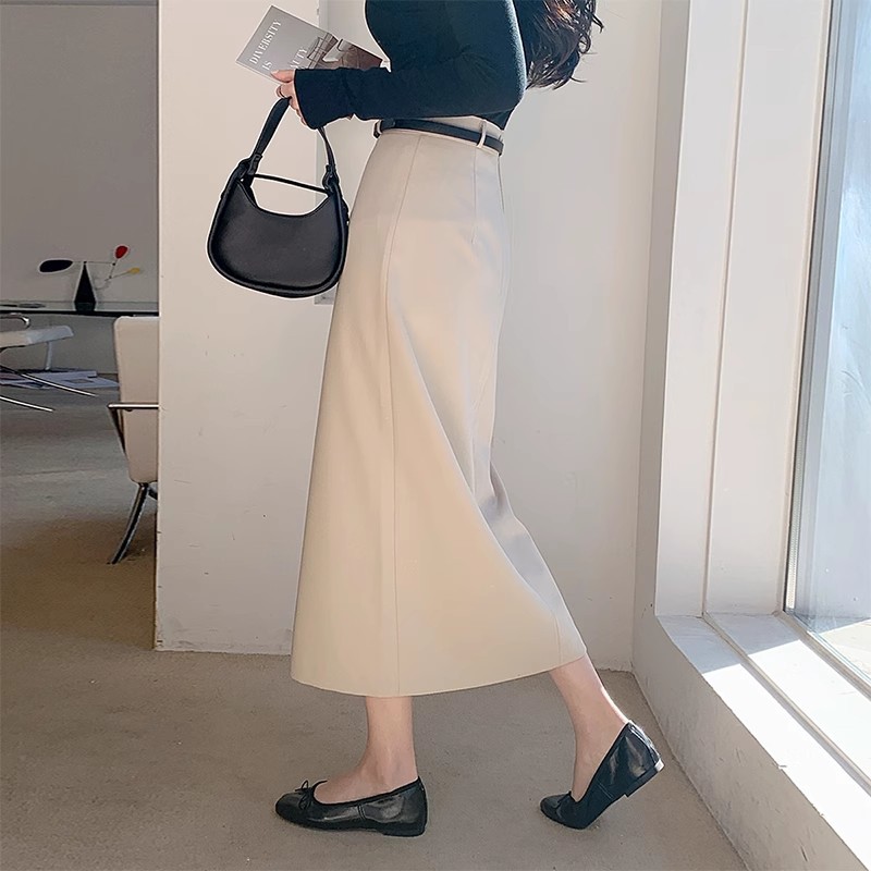 タイトスカート 上品な大人スタイル美脚見せタイトスカート