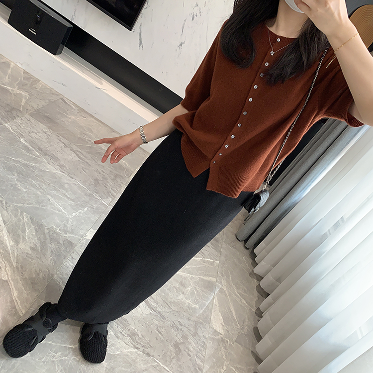 タイトスカート 大人上品な体型カバー美脚タイトスカート