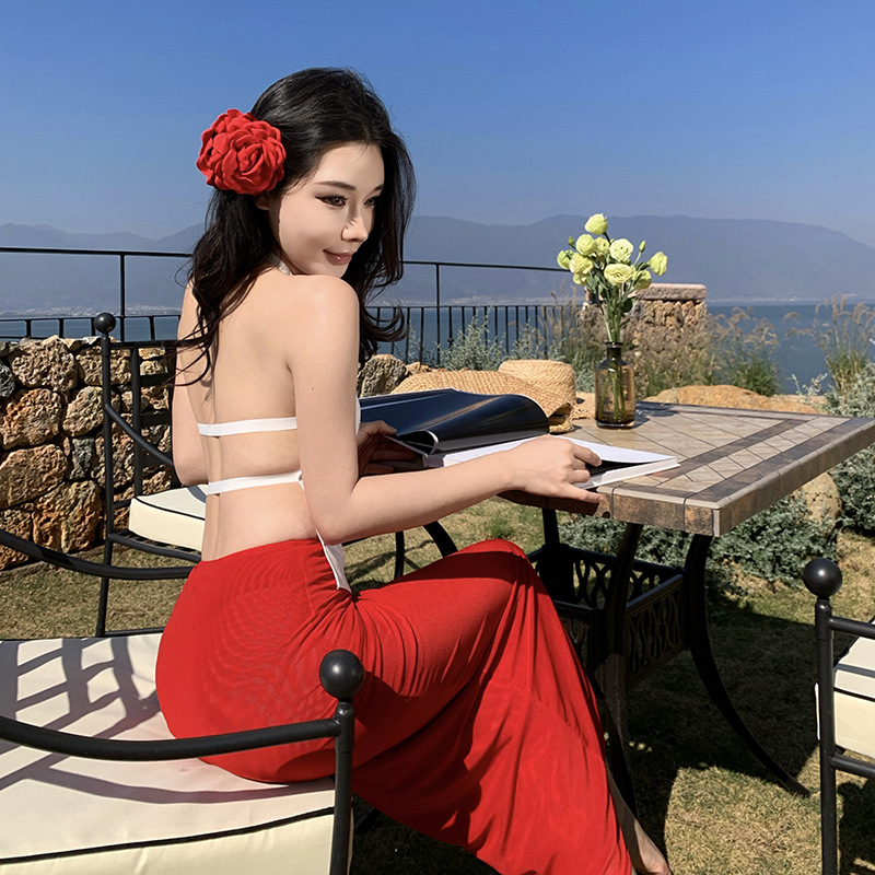 タイトスカート サイドスリット入りロング丈タイトスカート