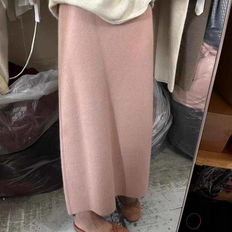 タイトスカート 体型に沿うシルエット美人見えマキシ丈タイトスカート