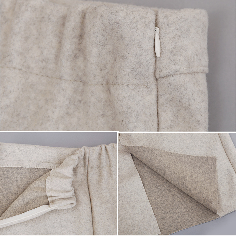 タイトスカート 上品な編み地風ハイウエストタイトスカート