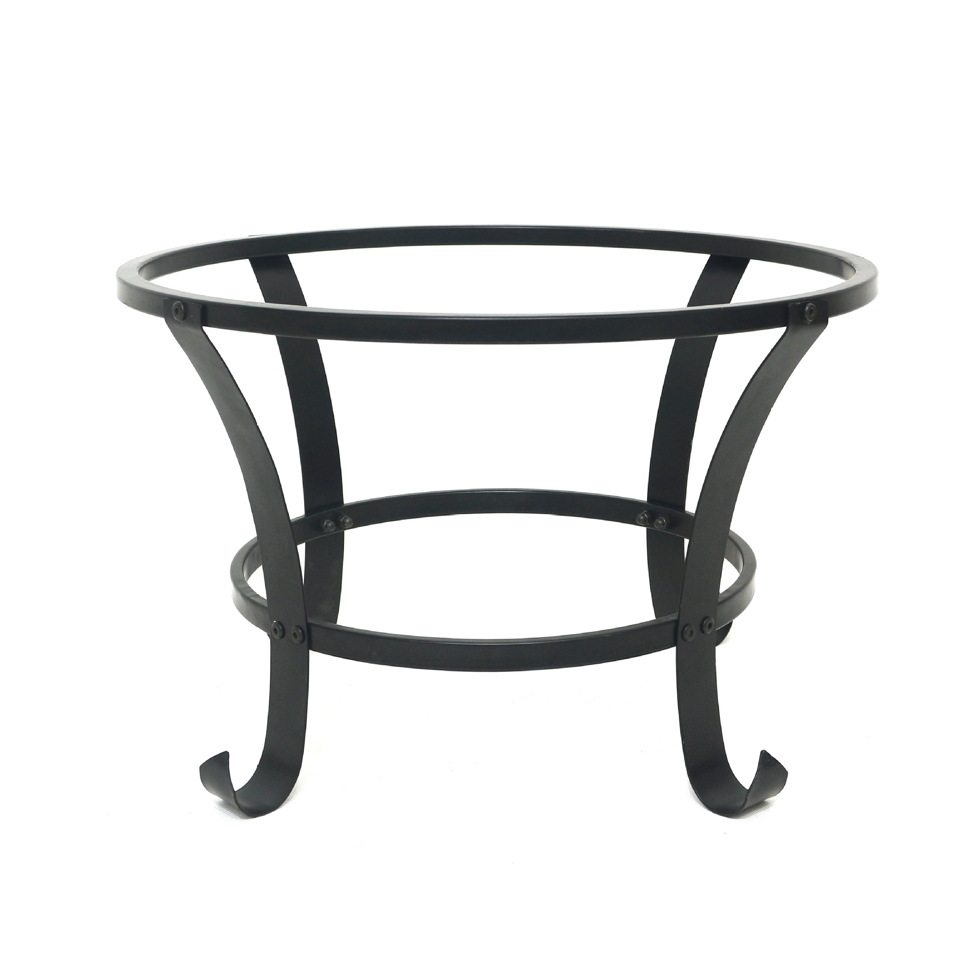 焚き火台 円形深皿型防護網付き一人用焚き火台 ソロ