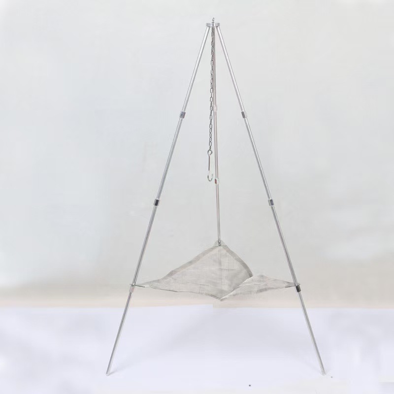 焚き火台 三脚式吊り下げ型ファイヤーディスク