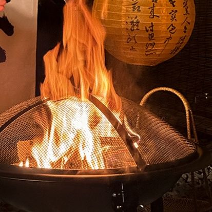 焚き火台 多機能円盤型焚き火台