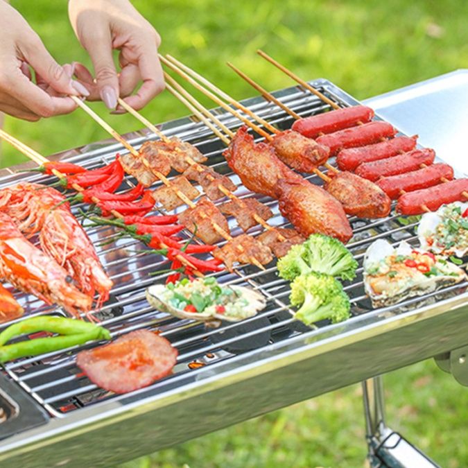 焚き火台 コンパクト焼きマスター 一人旅