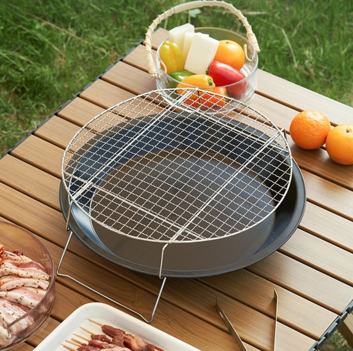 焚き火台 携帯式アウトドア焼肉ディスク