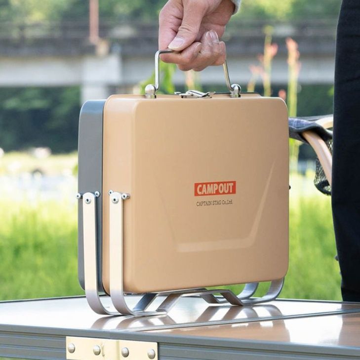焚き火台 ポータブル一人用焚き火台