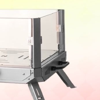焚き火台 ガラスウォール一人用焚き火台