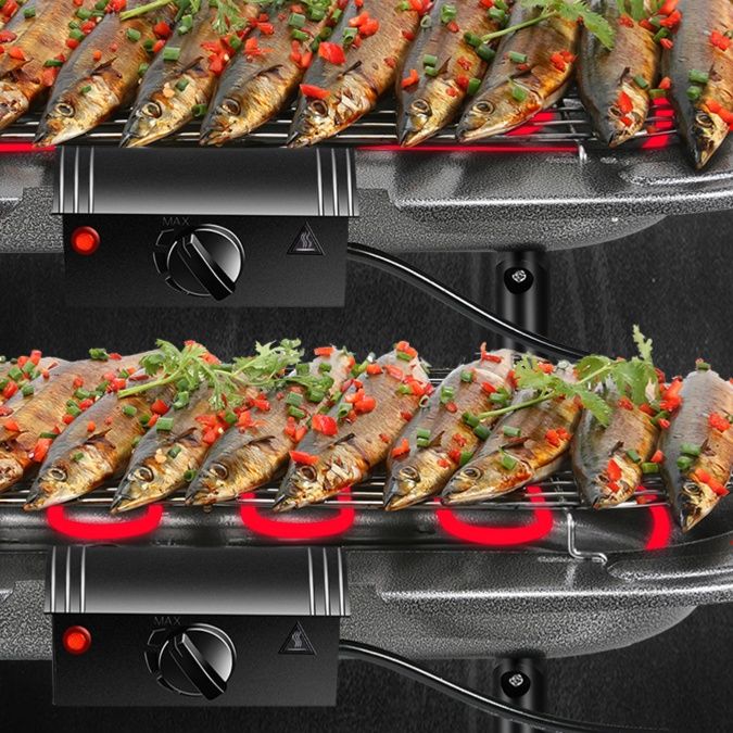 焚き火台 電熱式室内外兼用焚き火台テーブル