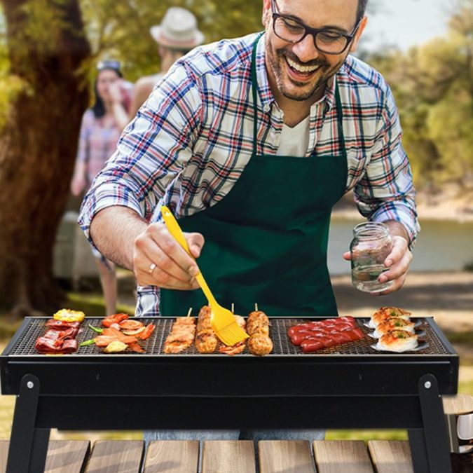 焚き火台 側面抽屉式焚き火台テーブル