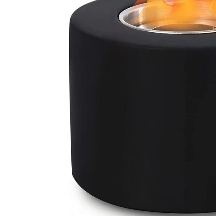 焚き火台 円筒型一人用卓上焚き火台