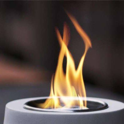 焚き火台 卓上型円筒形一人用焚き火台