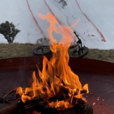 焚き火台大型60㎝浅皿式ファイヤーディスク